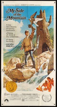 1t720 MY SIDE OF THE MOUNTAIN 3sh '68 a boy who dreams of leaving civilization to do his thing!
