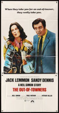 1t736 OUT-OF-TOWNERS int'l 3sh '70 Jack Lemmon, Sandy Dennis, written by Neil Simon!
