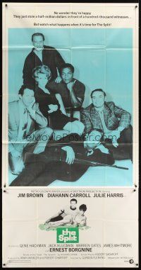 1t796 SPLIT 3sh '68 Jim Brown, Gene Hackman, Ernest Borgnine, Klugman, Diahann Caroll