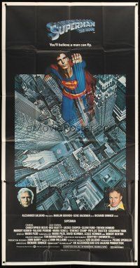 1t806 SUPERMAN 3sh '78 comic book hero Christopher Reeve, Gene Hackman, Marlon Brando