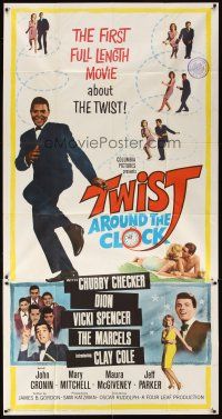 1t833 TWIST AROUND THE CLOCK 3sh '62 Chubby Checker in the first full-length Twist movie!