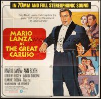1t474 GREAT CARUSO 6sh R70 huge close up of singer Mario Lanza & with pretty Ann Blyth!