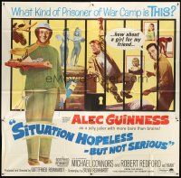 1t493 SITUATION HOPELESS-BUT NOT SERIOUS 6sh '65 Alec Guinness, Michael Connors, Robert Redford