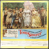 1t500 TOM SAWYER int'l 6sh '73 Johnny Whitaker & young Jodie Foster in Mark Twain's classic story!