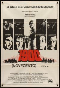 1t295 1900 part 1 Argentinean '77 directed by Bernardo Bertolucci, Robert De Niro!