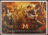 1t285 MUMMY: TOMB OF THE DRAGON EMPEROR advance Argentinean 43x58 '08 Brendan Fraser and Jet Li!