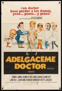 1t316 CARRY ON AGAIN DOCTOR Argentinean '69 Sidney James, English hospital sex!