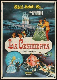 1t320 CINDERELLA Argentinean R70s Walt Disney classic romantic musical fantasy cartoon!