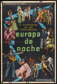 1t335 EUROPEAN NIGHTS Argentinean '59 Alessandro Blasetti's Europa di notte, art of dancers!