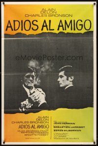 1t338 FAREWELL, FRIEND Argentinean '68 Adieu l'ami, Charles Bronson & Alain Delon by Ferracci