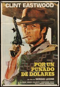 1t343 FISTFUL OF DOLLARS Argentinean R70s Sergio Leone, Clint Eastwood, most dangerous man!