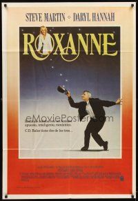 1t413 ROXANNE Argentinean '87 Steve Martin as modern Cyrano de Bergerac, Daryl Hannah, Fred Schepisi