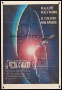 1t420 STAR TREK: GENERATIONS Argentinean '94 Patrick Stewart as Picard, William Shatner as Kirk!