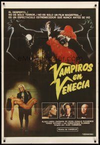 1t442 VAMPIRE IN VENICE Argentinean '89 Klaus Kinski in the title role, sexy horror images!