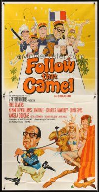1t006 CARRY ON IN THE LEGION English 3sh '67 wacky art of Phil Silvers & cast, Follow That Camel!