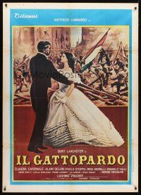 1t178 LEOPARD Italian 1p R70 Luchino Visconti's Il Gattopardo, Burt Lancaster, Claudia Cardinale!