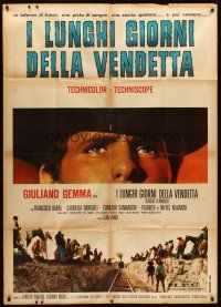 1t182 LONG DAYS OF VENGEANCE Italian 1p '66 c/u of Giuliano Gemma, spaghetti western!