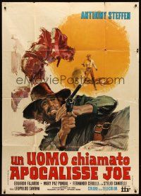 1t187 MAN CALLED APOCALYPSE JOE Italian 1p '70 Anthony Steffen, cool spaghetti western art!