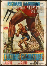 1t100 MESSALINA VS. THE SON OF HERCULES Italian 2p '64 Umberto Lenzi, Richard Harrison, Casaro art
