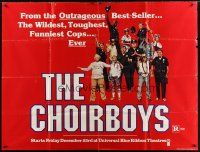 1t048 CHOIRBOYS subway poster '77 directed by Robert Aldrich, Charles Durning, Louis Gossett Jr.