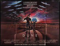 1t051 DUNE subway poster '84 David Lynch epic, Kyle MacLachlan in a world beyond imagination!