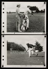 1w832 CADDYSHACK 2 CanUS 8x11 key book stills '80 Michael O'Keefe & Chevy Chase in golf classic!