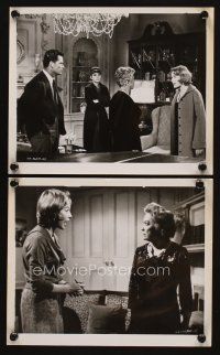 1w834 CHILDREN'S HOUR 2 8x10 stills '62 Audrey Hepburn, James Garner & Shirley MacLaine!