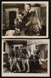 1w920 MARY OF SCOTLAND 2 8x10 stills '36 cool moody close up of Katharine Hepburn & Fredric March!
