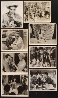 1w281 PEPE 11 8x10 stills '61 Cantinflas, Shirley Jones, Tony Curtis, Janet Leigh, all-star comedy!