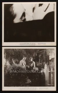 1w938 PLACE IN THE SUN 2 8x10 stills '51 close up of Montgomery Clift & Elizabeth Taylor kissing!