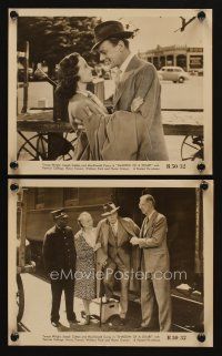 1w955 SHADOW OF A DOUBT 2 8x10 stills R50 directed by Hitchcock,Teresa Wright, Joseph Cotten!