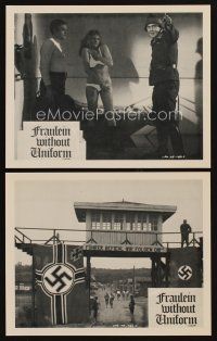 1w957 SHE DEVILS OF THE SS 2 Canadian 8x10 stills '73 Carl Mohner, Birgit Bergen, Nazis!