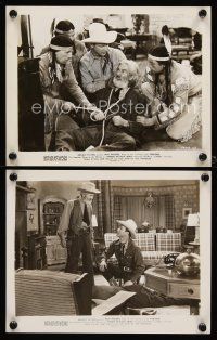 1w985 UNDER NEVADA SKIES 2 8x10 stills '46 great images of Roy Rogers & Gabby Hayes!