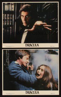 1w194 DRACULA 2 8x10 mini LCs '79 Bram Stoker, vampire Frank Langella!