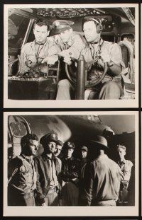 1w317 AIR FORCE 8 8x10 stills '43 John Garfield, Gig Young, Harry Carey, directed by Howard Hawks!