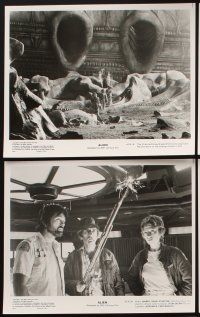 1w389 ALIEN 7 8x10 stills '79 Harry Dean Stanton, Tom Skerritt, Sigourney Weaver, horror sci-fi!