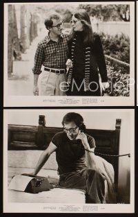 1w706 ANNIE HALL 3 8x10 stills '77 Woody Allen & Diane Keaton walk streets of New York City!