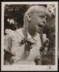 1w712 BAD SEED 3 8x10 stills '56 big shocker about really bad terrifying little Patty McCormack!