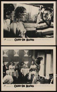 1w597 CARRY ON BEHIND 4 8x10 stills '76 wacky images from English comedy!