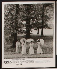 1w326 CRIES & WHISPERS 8 8x10 stills '73 Ingmar Bergman's Viskningar och Rop, Liv Ullmann!