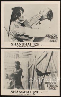 1w613 DRAGON STRIKES BACK 4 8x10 stills '76 Mario Caiano's Il mio nome e Shanghai Joe!