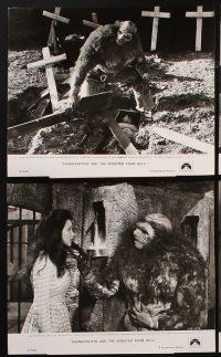 1w250 FRANKENSTEIN & THE MONSTER FROM HELL 15 8x10 stills '74 Peter Cushing, Hammer horror!