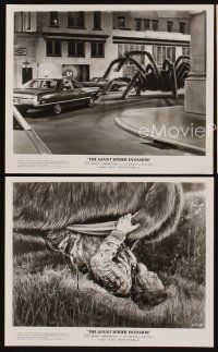 1w749 GIANT SPIDER INVASION 3 8x10 stills '75 great images of the really big bug terrorizing city!