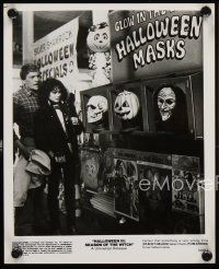 1w879 HALLOWEEN III 2 8x10 stills '82 Season of the Witch, Tom Atkins & Stacey Nelkin, horror!