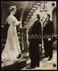 1w906 LITTLE FOXES 2 7.5x9 stills '41 great full-length image of Bette Davis standing on stairs!