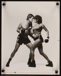 1w206 MAIN EVENT 37 CanUS 8x10 stills '79 great images of Barbra Streisand with boxer Ryan O'Neal!