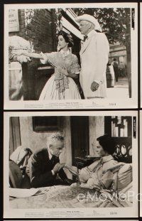 1w548 PRINCE OF PLAYERS 5 8x10 stills '55 Richard Burton as Edwin Booth, greatest stage actor!