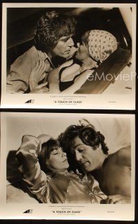 1w805 TOUCH OF CLASS 3 8x10 stills '73 great images of George Segal & Glenda Jackson!