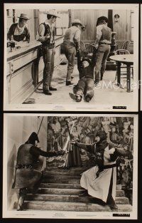 1w810 WESTWORLD 3 8x10 stills '73 Richard Benjamin in saloon shootout w/Yul Brynner!