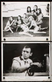 1w425 WHERE IT'S AT 7 8x10 stills '69 great images of David Janssen & sexy babes + gambling scene!